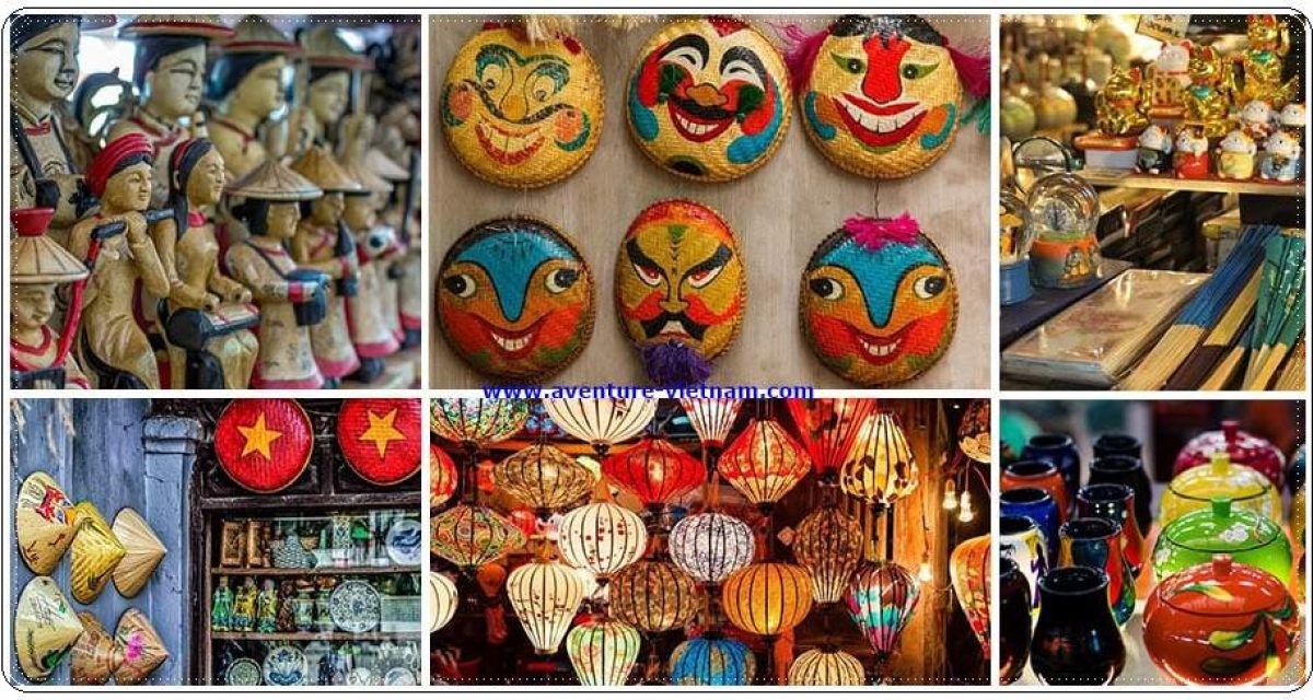 Souvenirs artisanaux au Vietnam
