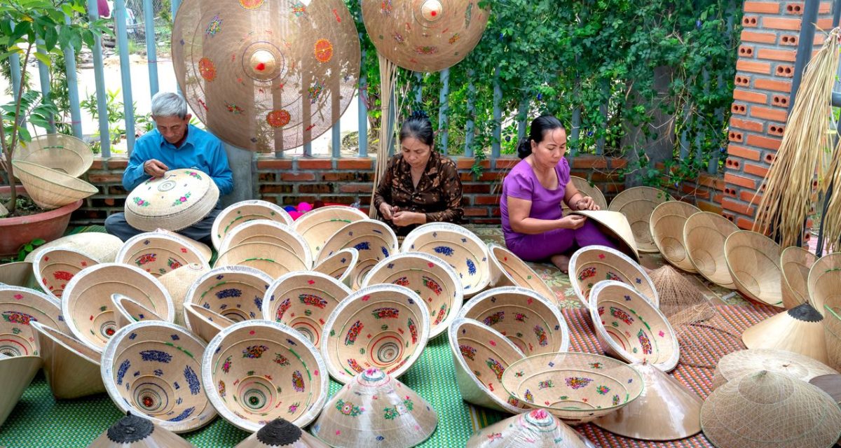 village de Nam Dan et son artisanat